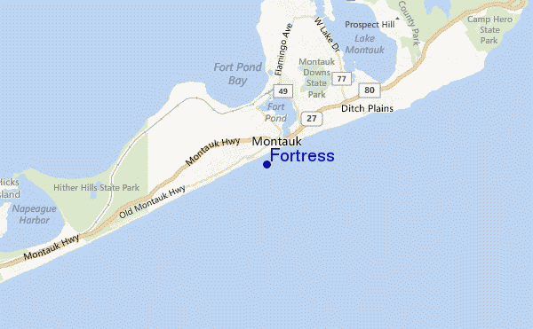carte de localisation de Fortress