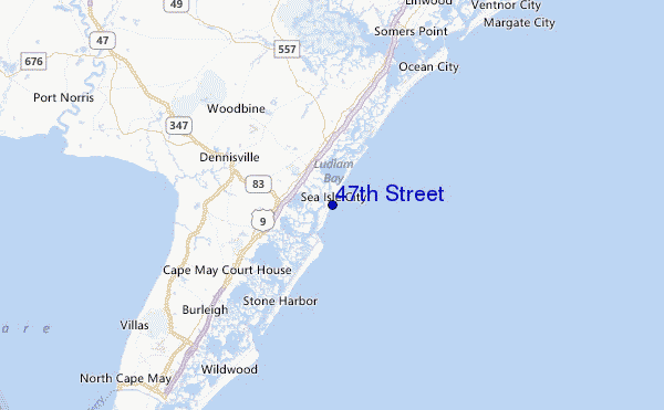 47th Street Location Map