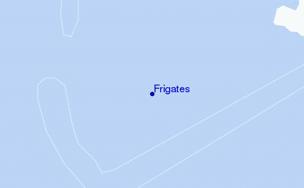 carte de localisation de Frigates