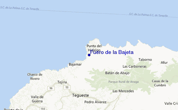 carte de localisation de Fuero de la Bajeta