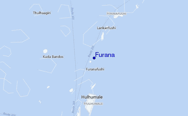 carte de localisation de Furana