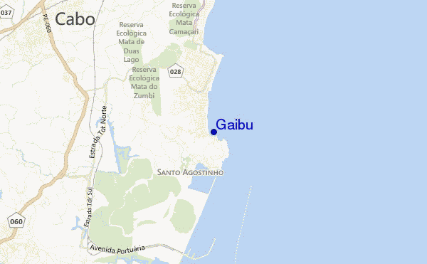 carte de localisation de Gaibu