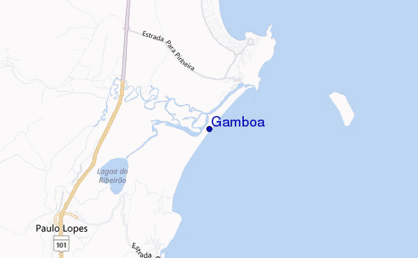 carte de localisation de Gamboa