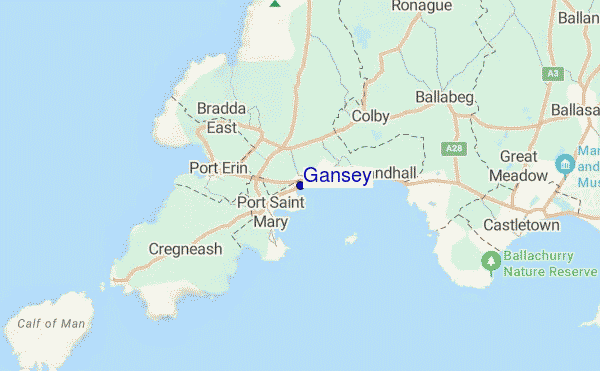 carte de localisation de Gansey