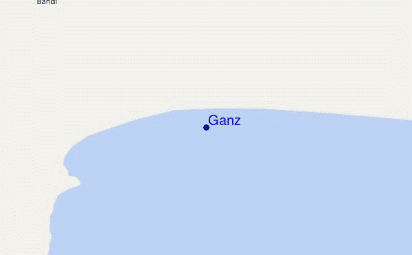 carte de localisation de Ganz