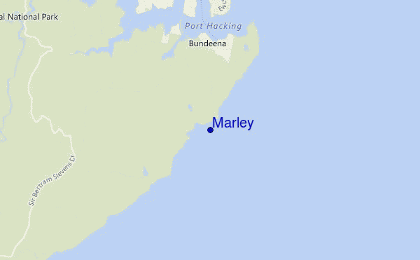 carte de localisation de Marley