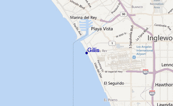carte de localisation de Gillis