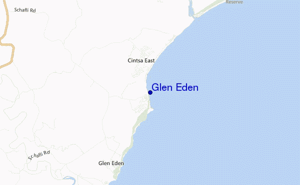 carte de localisation de Glen Eden