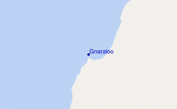 carte de localisation de Gnaraloo