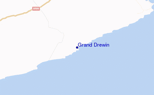 carte de localisation de Grand Drewin