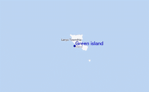 Green island Location Map