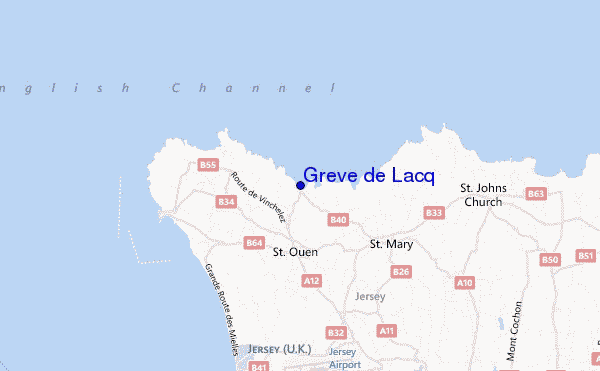 carte de localisation de Greve de Lacq