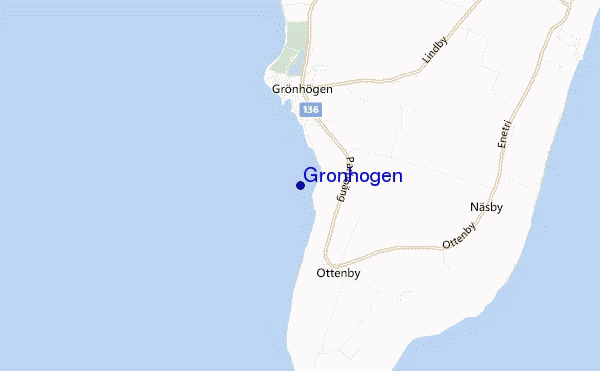 carte de localisation de Gronhogen