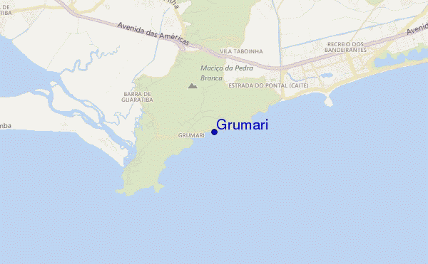 carte de localisation de Grumari