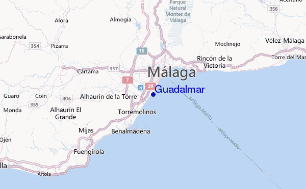 Guadalmar Location Map