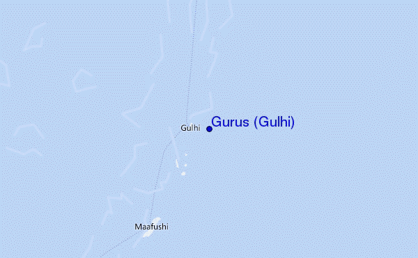 carte de localisation de Gurus (Gulhi)