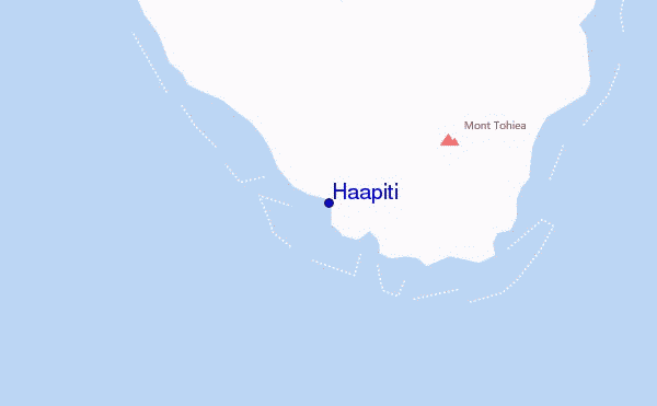 carte de localisation de Haapiti