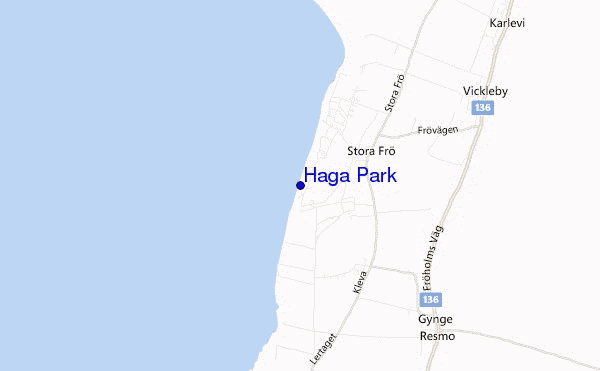 carte de localisation de Haga Park