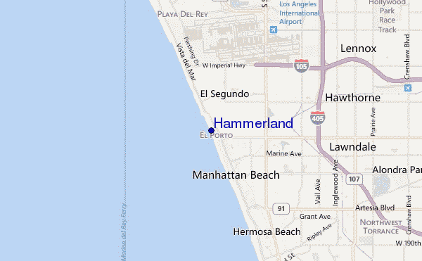 carte de localisation de Hammerland