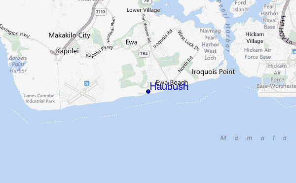 carte de localisation de Haubush