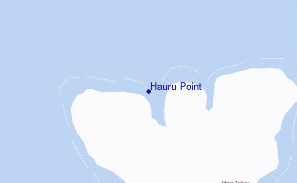 carte de localisation de Hauru Point