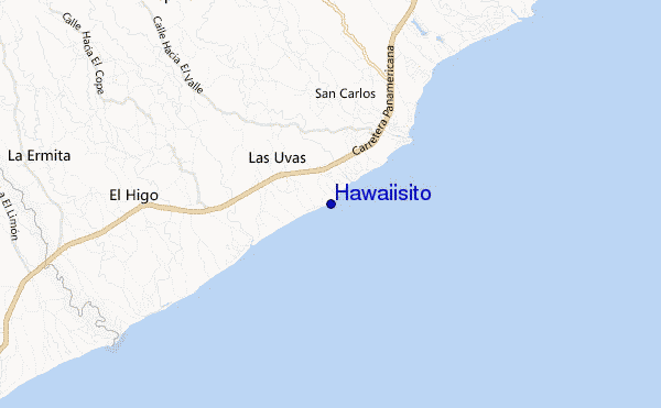 carte de localisation de Hawaiisito