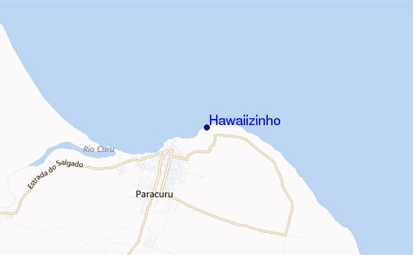 carte de localisation de Hawaiizinho