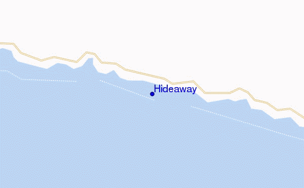carte de localisation de Hideaway