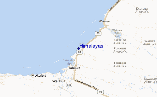carte de localisation de Himalayas