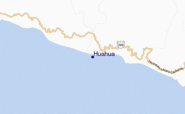 carte de localisation de Huahua