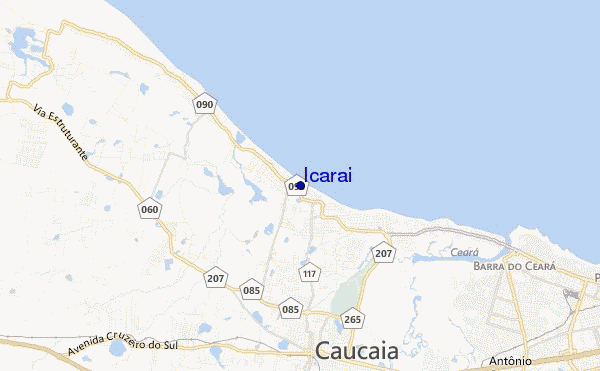 carte de localisation de Icarai