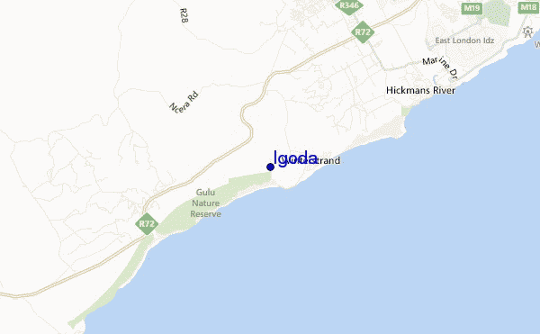 carte de localisation de Igoda