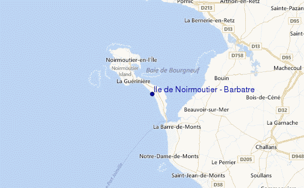 Ile de Noirmoutier - Barbatre Prévisions de Surf et Surf Report (Vendee ...