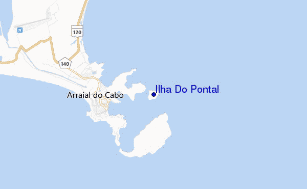 carte de localisation de Ilha Do Pontal