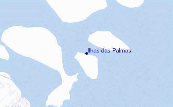 carte de localisation de Ilhas das Palmas