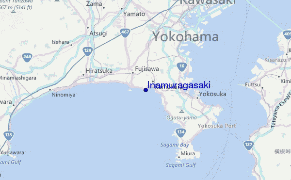 Inamuragasaki Location Map