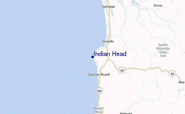Indian Head Location Map