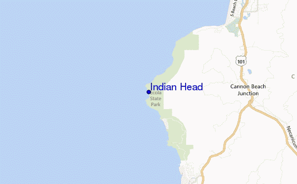 carte de localisation de Indian Head