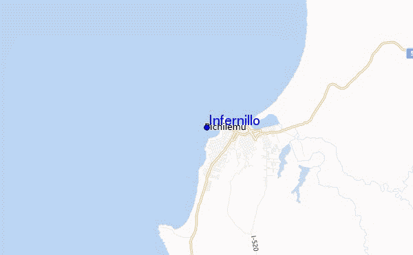 carte de localisation de Infernillo