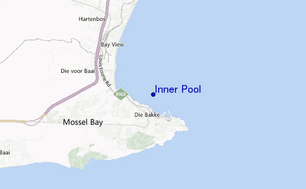 carte de localisation de Inner Pool