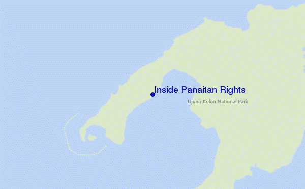 carte de localisation de Inside Panaitan Rights