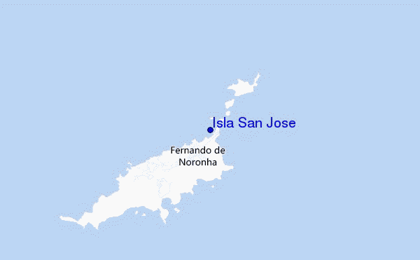 carte de localisation de Isla San Jose