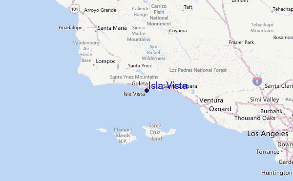 Tide Chart Isla Vista