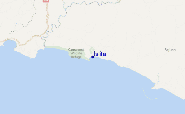 carte de localisation de Islita