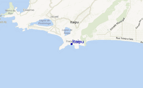 carte de localisation de Itaipu