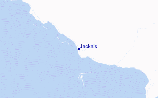 carte de localisation de Jackals