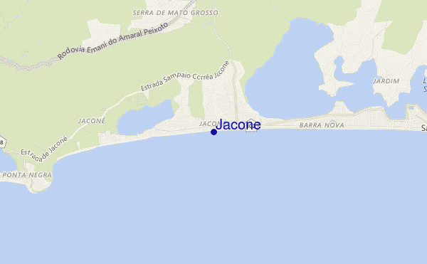 carte de localisation de Jaconé