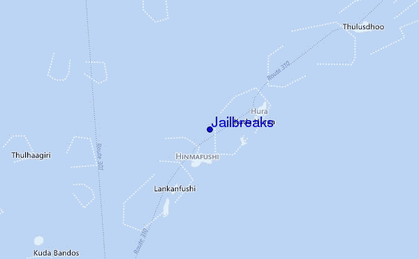carte de localisation de Jailbreaks
