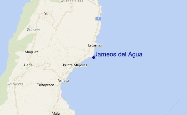 carte de localisation de Jameos del Agua