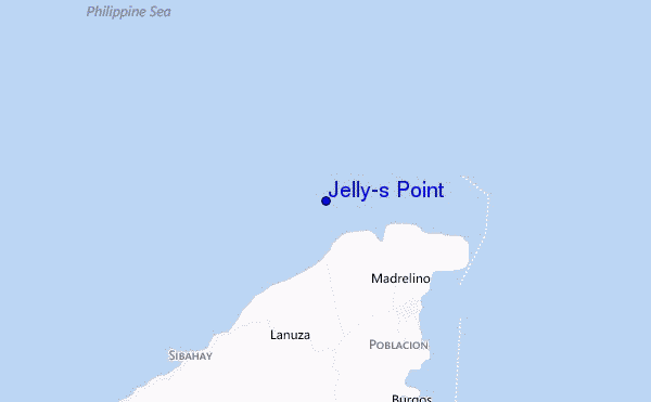 carte de localisation de Jelly's Point